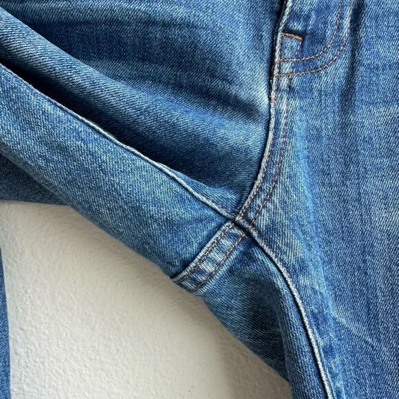 ✨$5/$25 J. Crew Slim Broken In Relaxed Cropped Ankle Jeans Cotton Size 25 Small - Picture 3 of 6